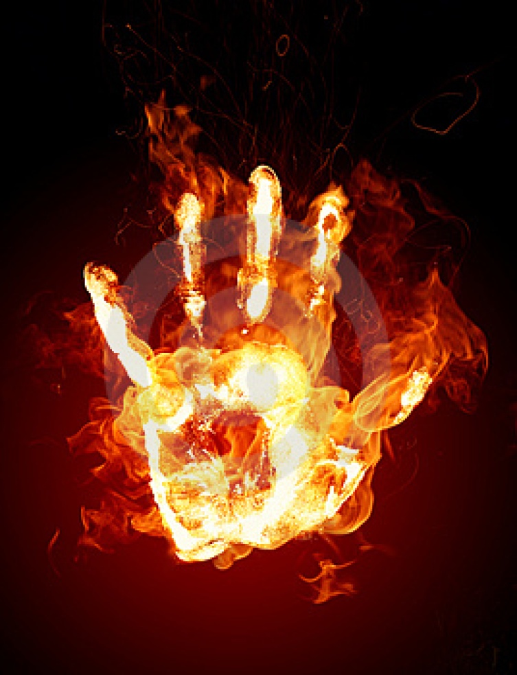 burning hand-jauzaa